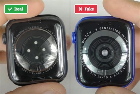 apple watch se fake vs real|apple watch counterfeit vs real.